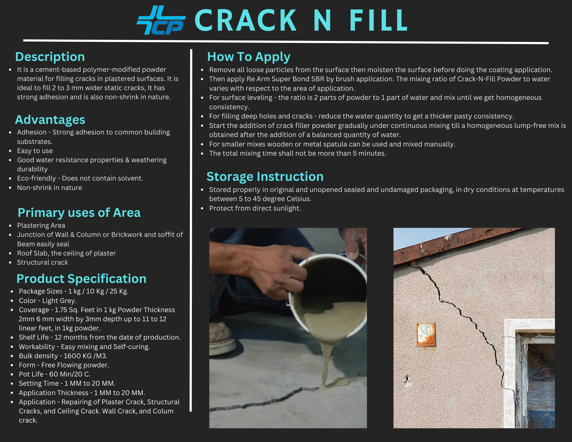 Crack and Fill
